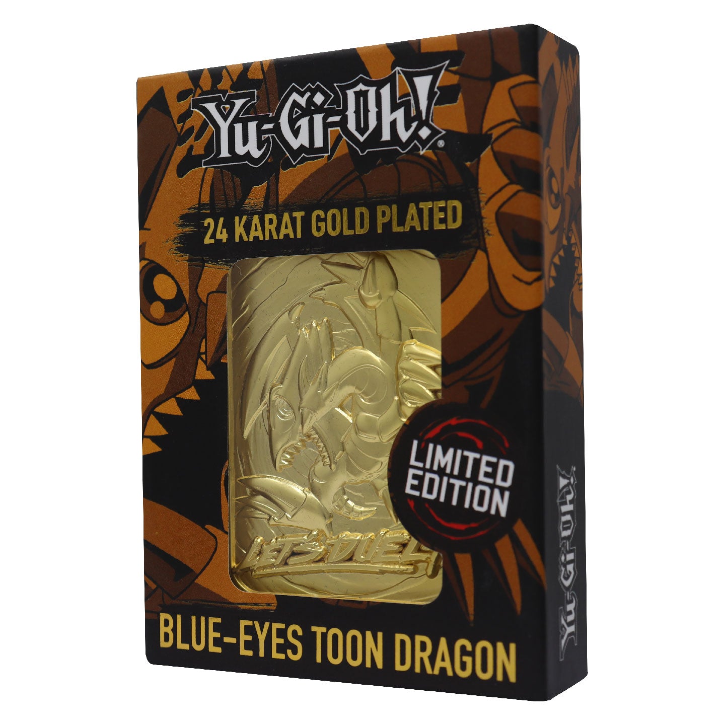 24 K Ygo Blue Eyes Toon Dragon