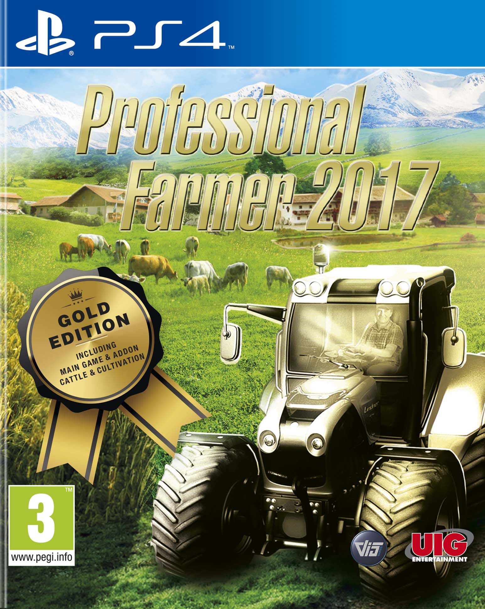 Professional Farmer 2017 - Gold Edition (PS4)
