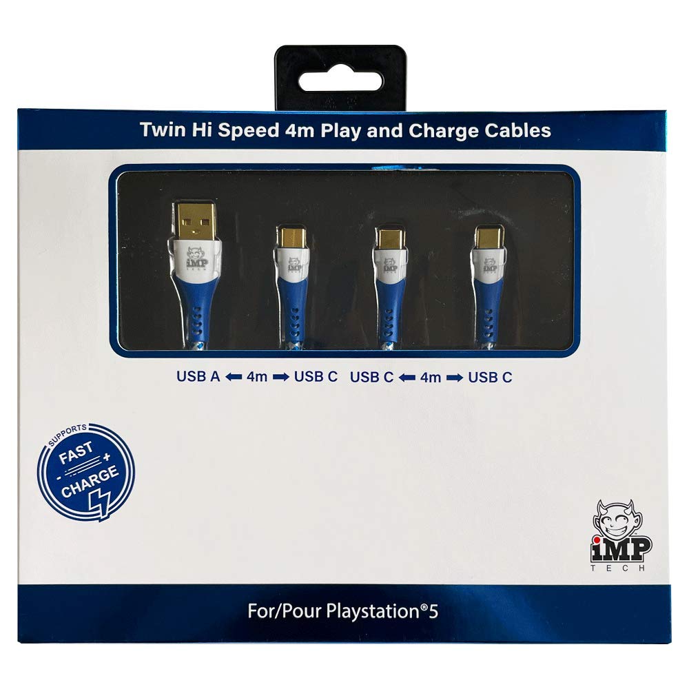 Buy Online Latest Premium Quality 4M TWIN CHARGE CABLE - Buy Tech Today