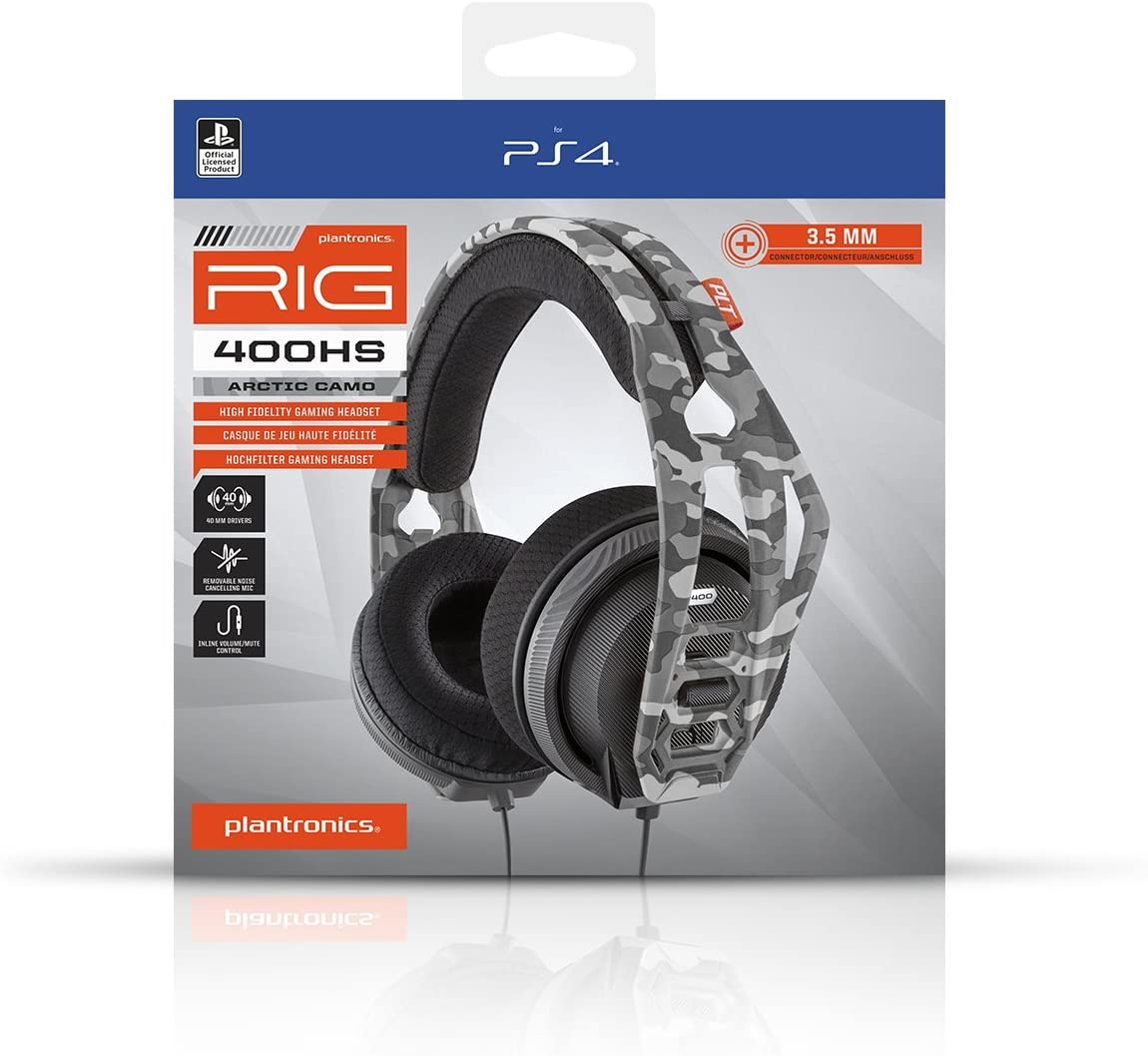 4Gamers PRO4-70 Stereo Gaming Headset - Arctic Camo (PS4)