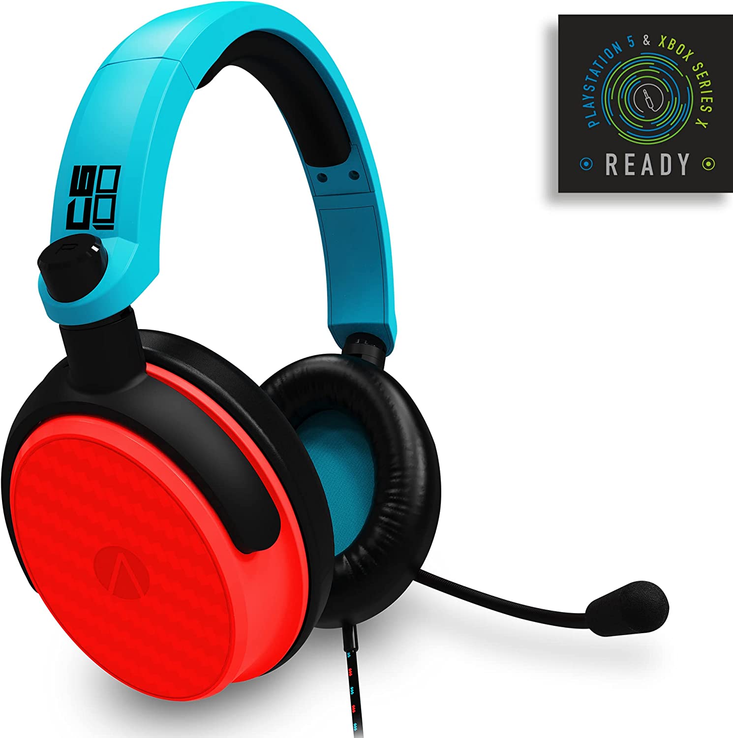 Stealth Gaming Headset XP Red & Blue Neon