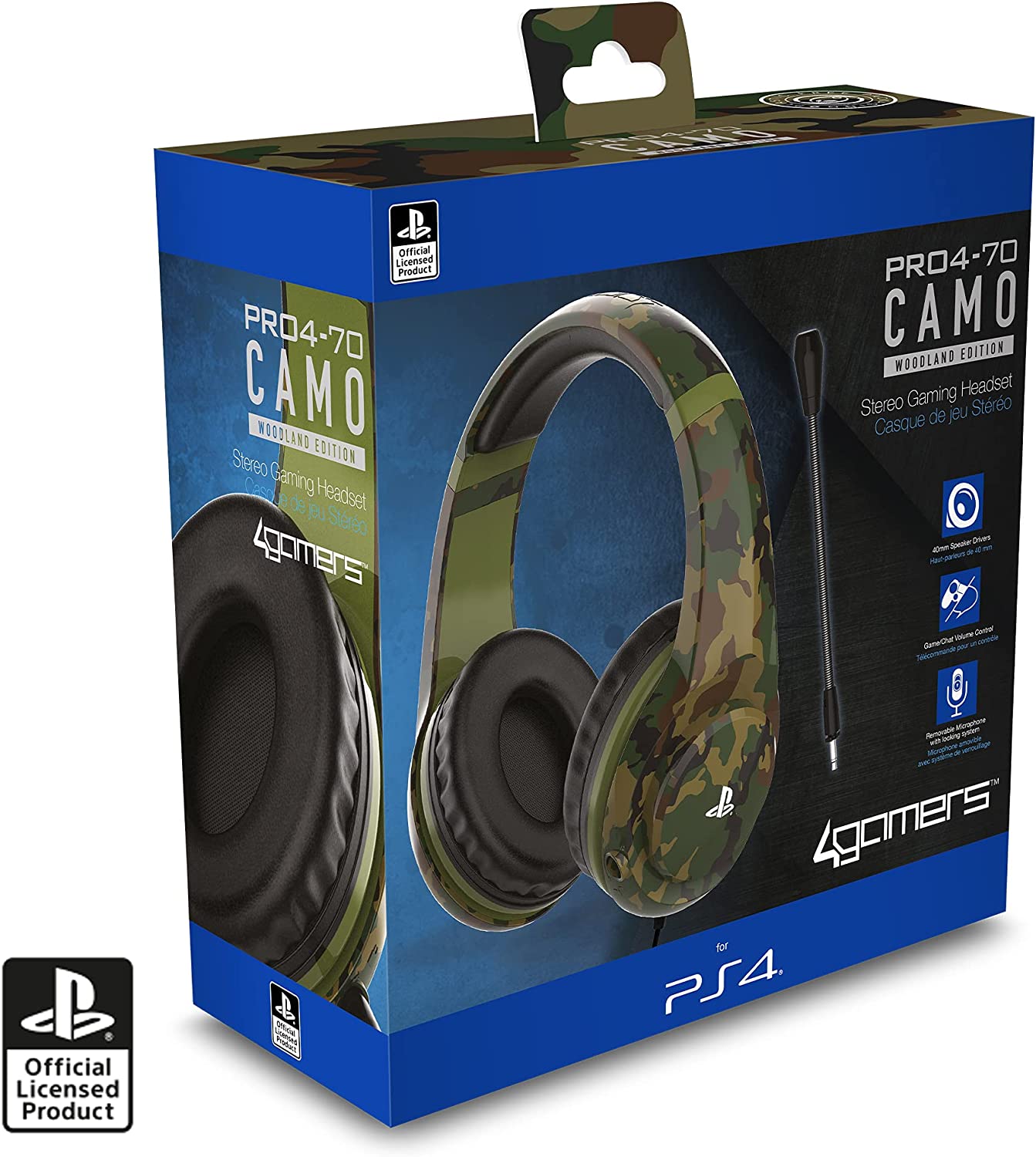 4Gamers PRO4-50s Stereo Gaming Headset (PS4)