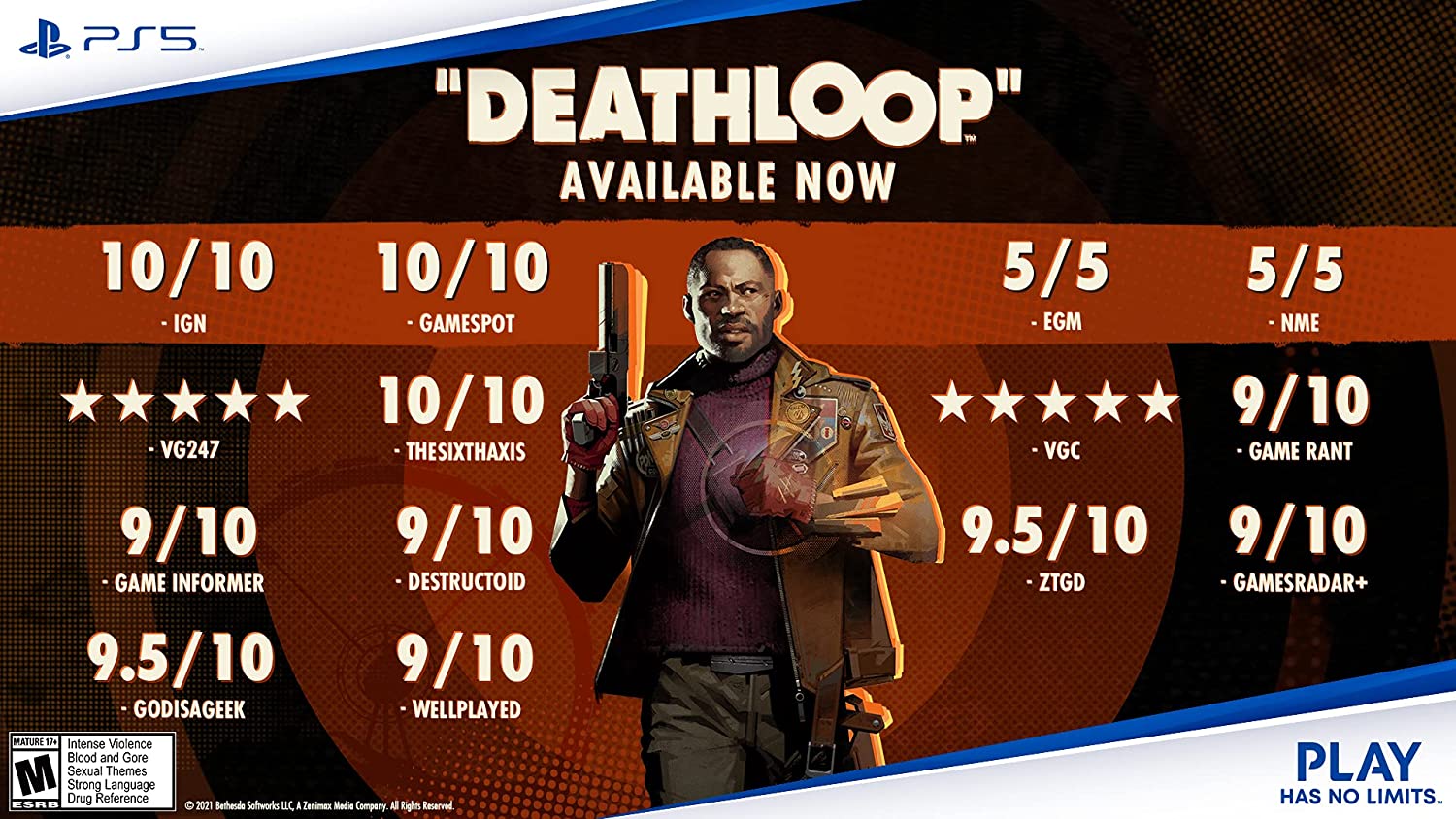 Deathloop PlayStation 5 Game Cert: 18
