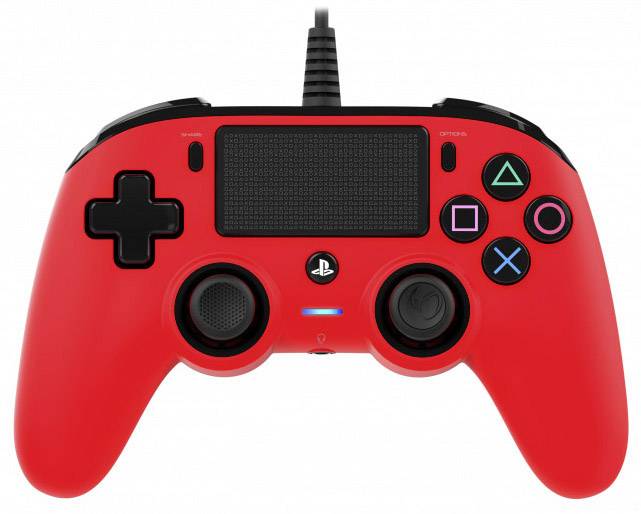 Nacon Ps4 Compact Ctrl Red