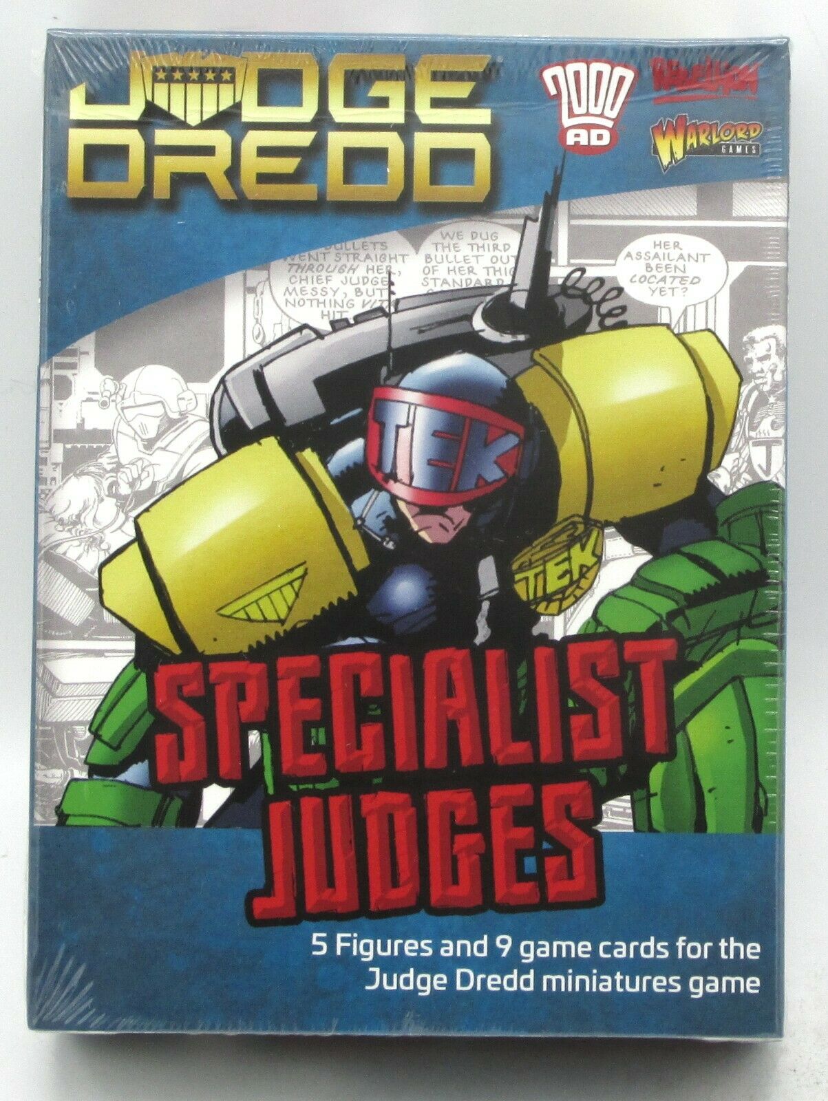 Dredd Specialist Judges