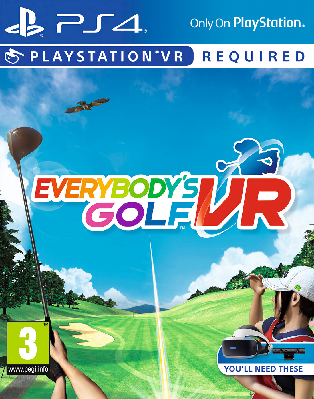Everybody S Golf VR PS4