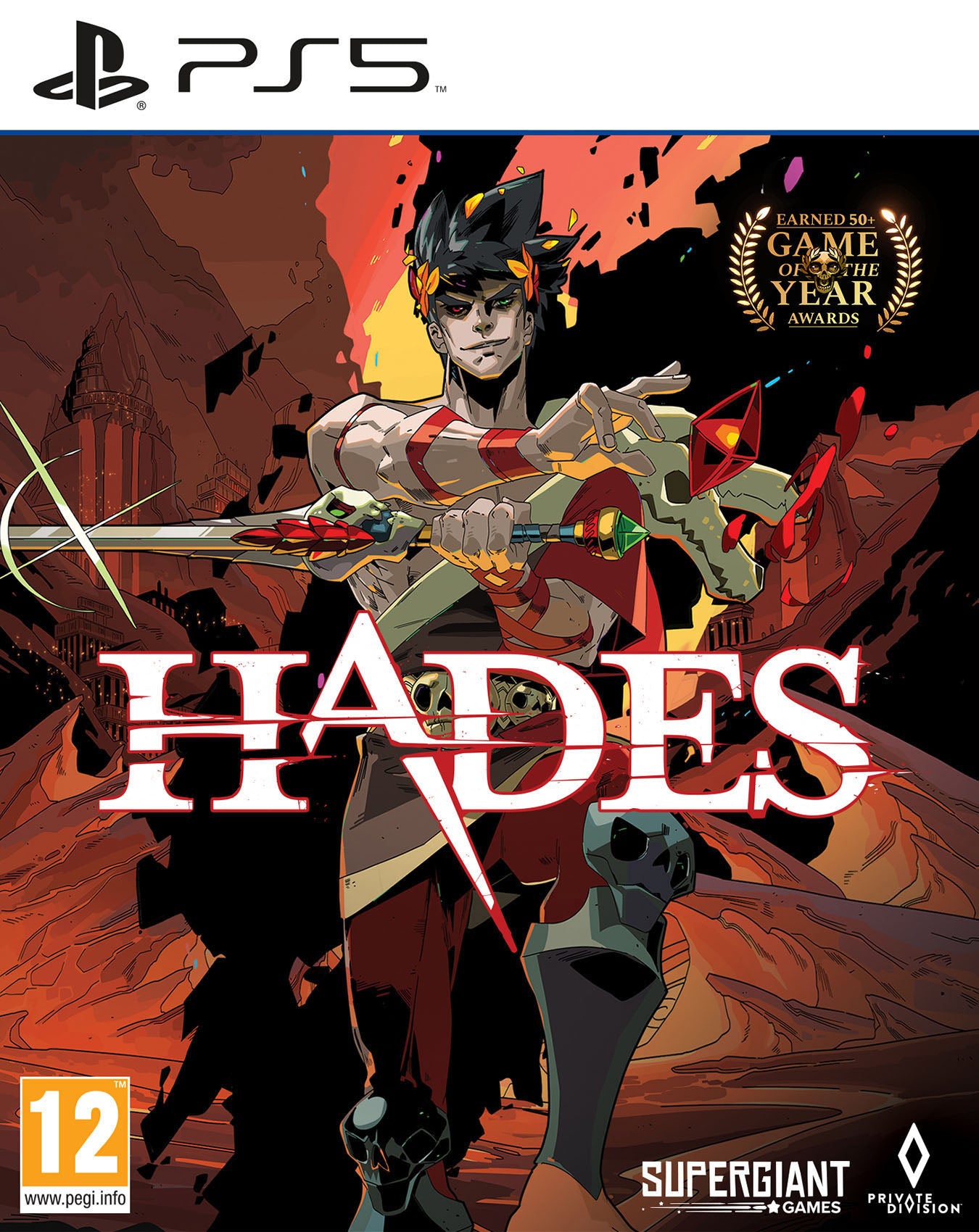 Hades PS5. Video Games. 5026555429221.