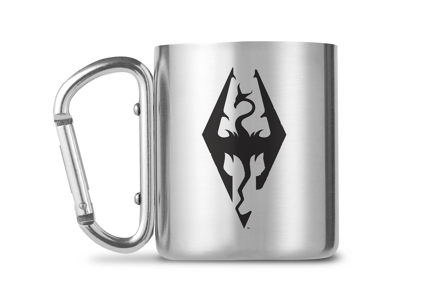 Carabiner Mug Skyrim Logo
