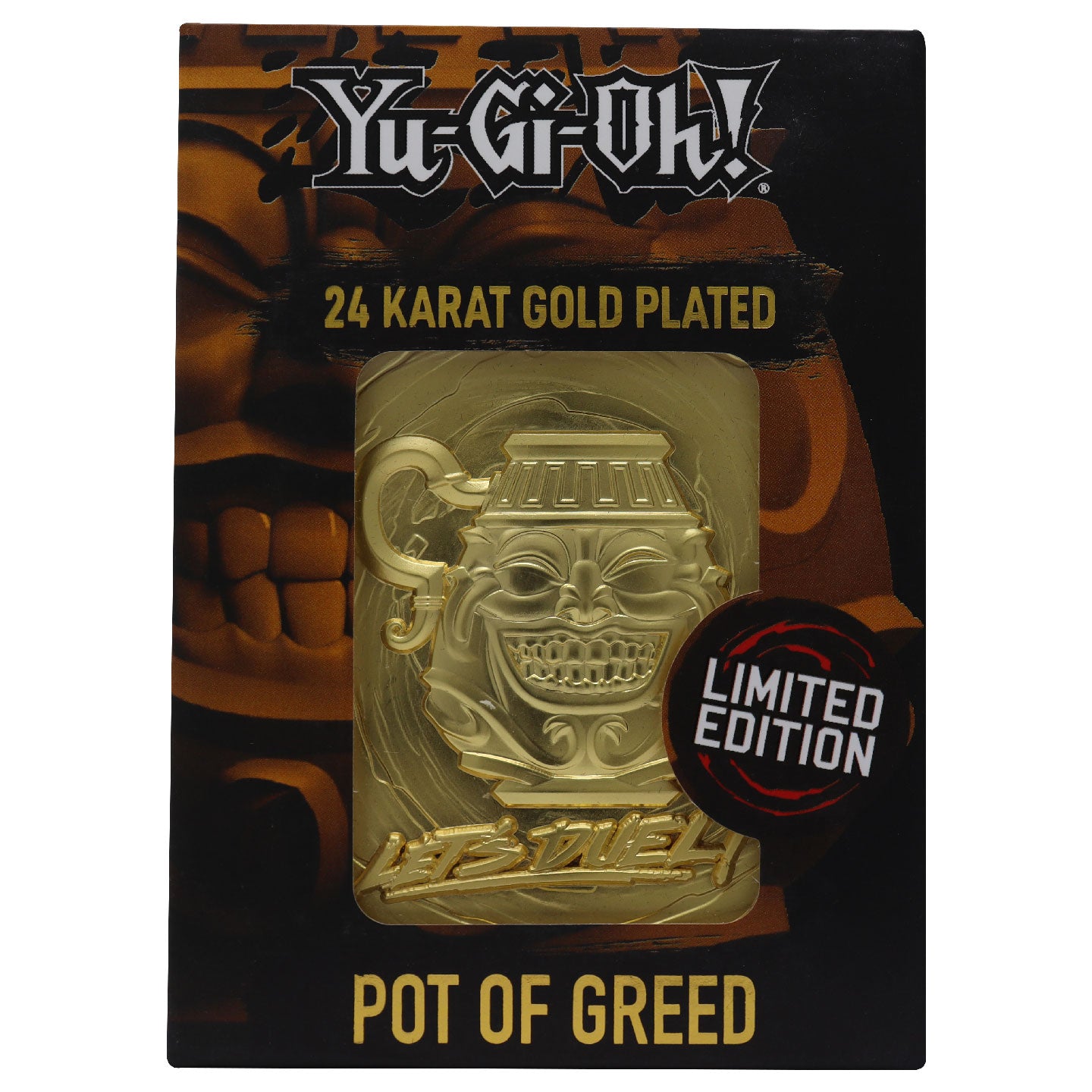 24 K Ygo Pot Of Greed