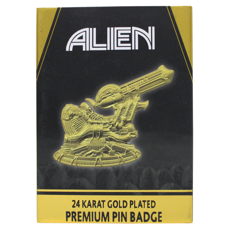 24 K Pin Badge Alien