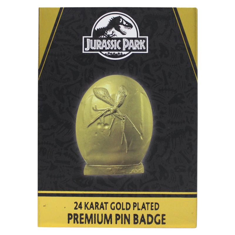 24 K Pin Badge Jurassic Park
