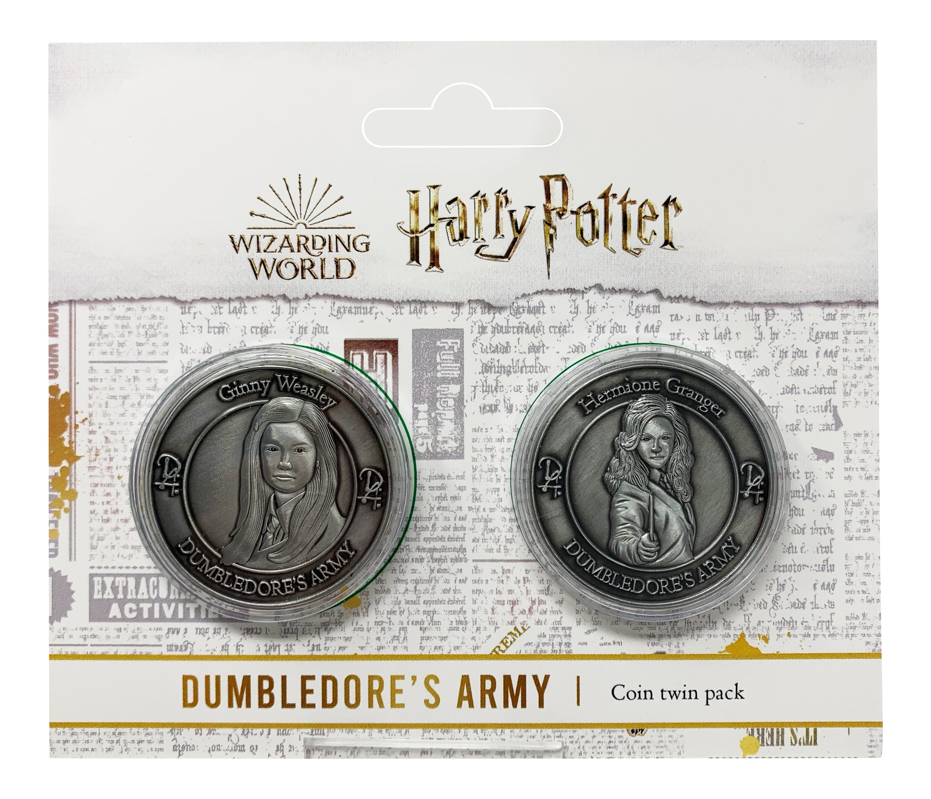 Harry Potter Dumbledore Army Collectible Coin Set : Hermione and Ginny