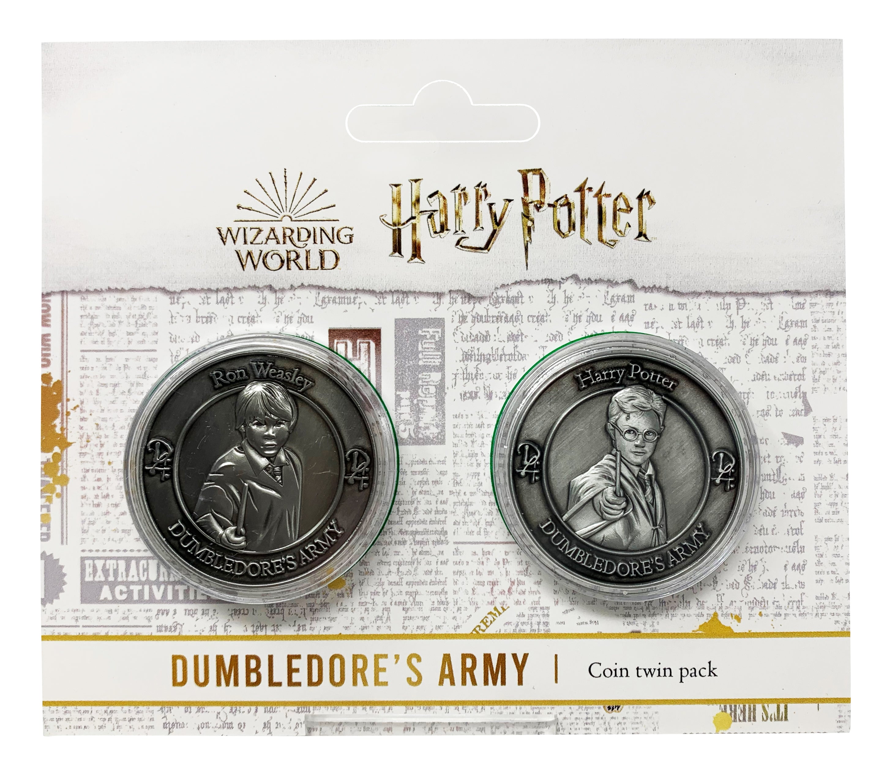Harry Potter - Dumbledore's Army: Harry and Ron Twin Coin
