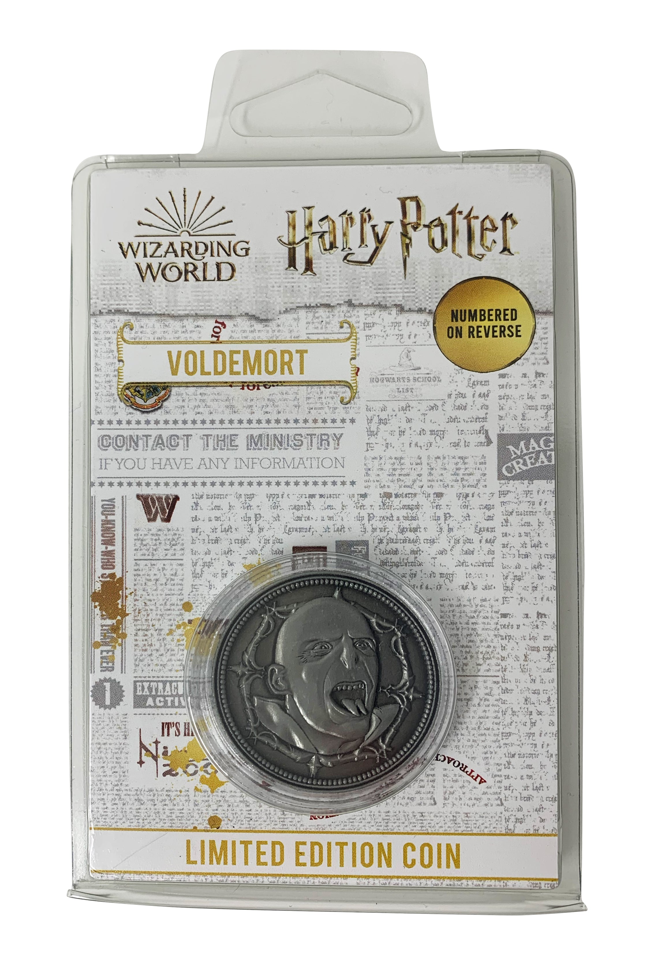 Harry Potter Limited Edition Coin - Voldemort