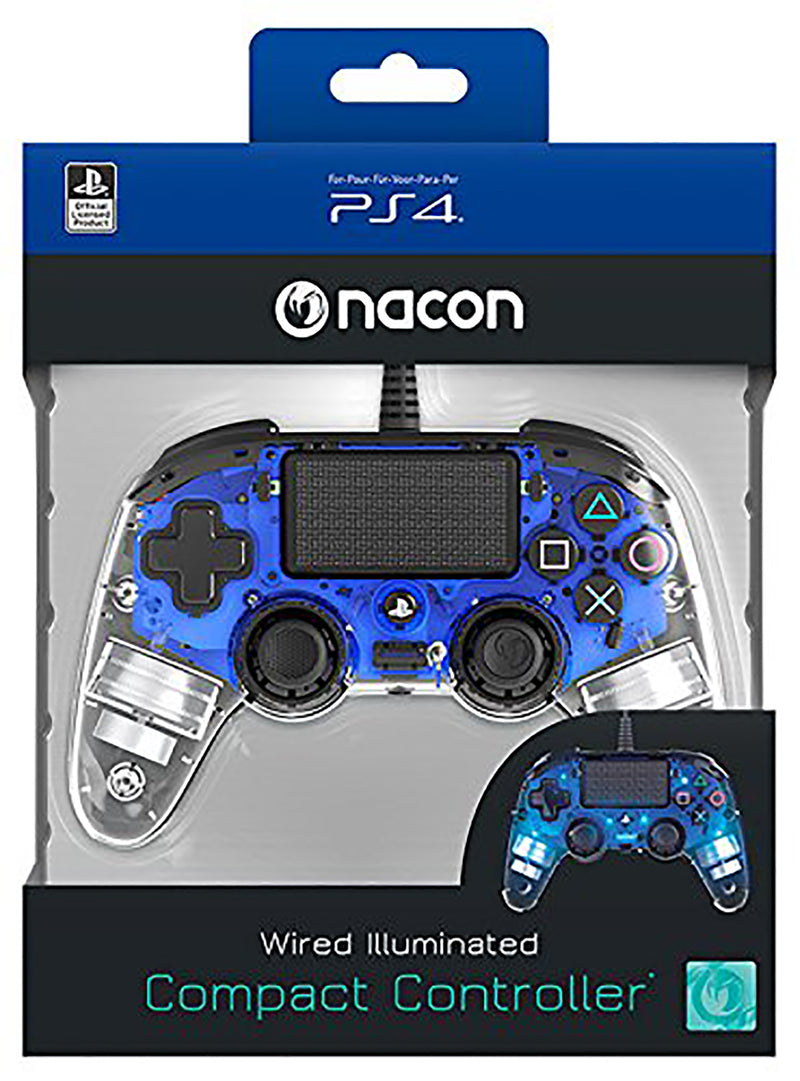 Nacon Ps4 Compact Ctrl Blue Le