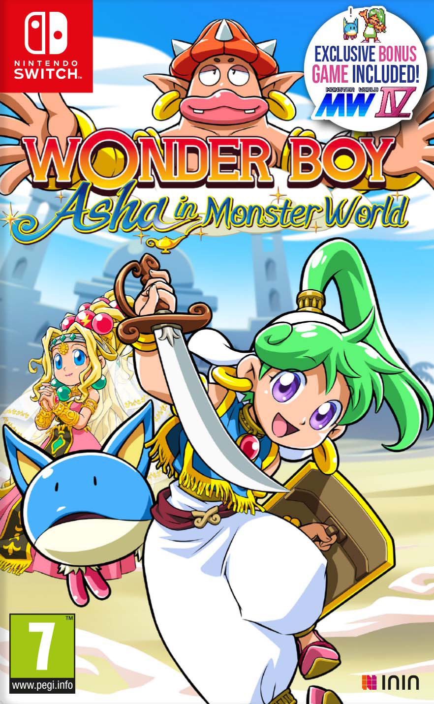 Wonder Boy Asha In Monster Wld