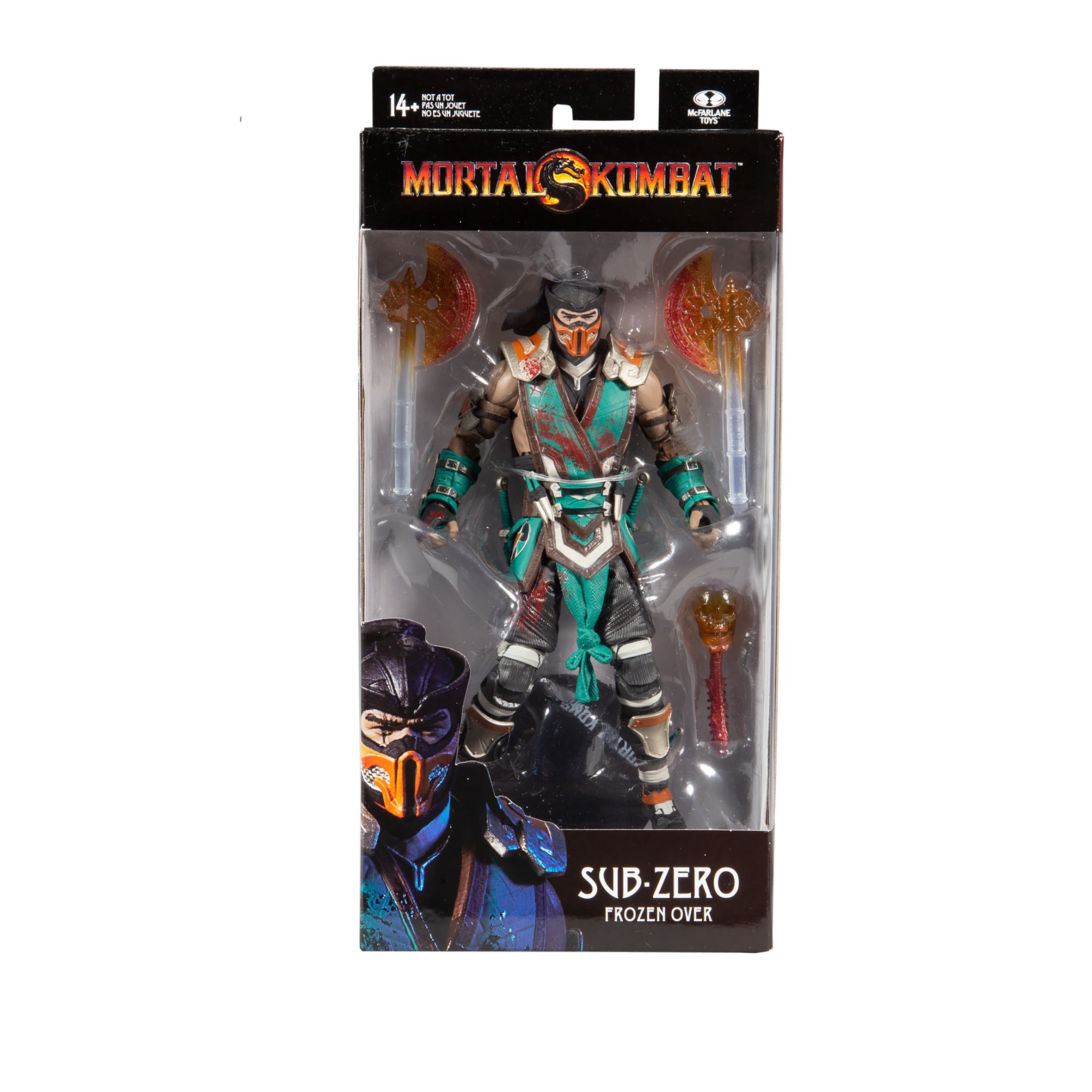 McFarlane Mortal Kombat Sub Zero (Frozen Over Bloody) Action Figure