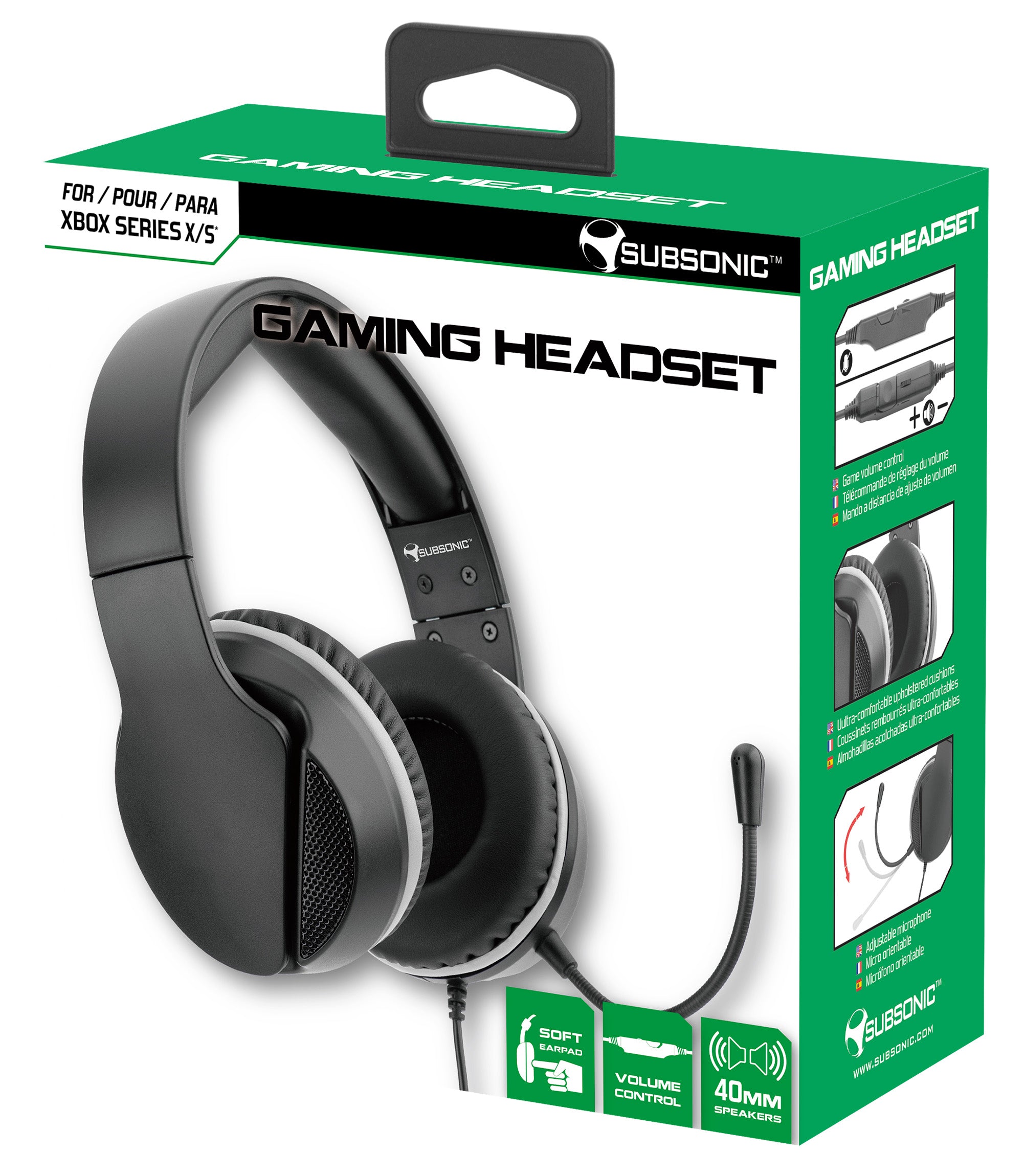 Gaming Headset Hs300 Black