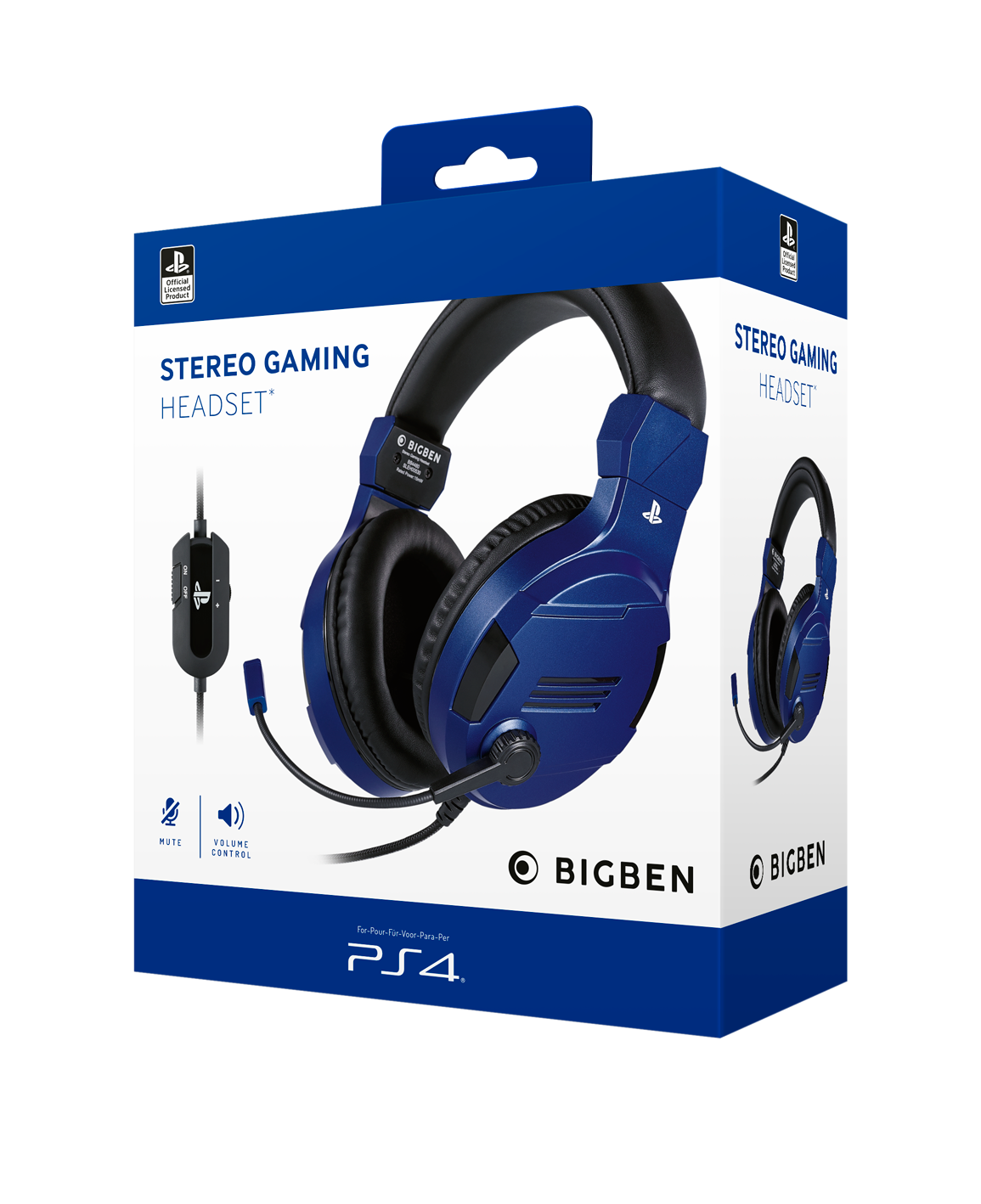 Blue Sony Official Headset