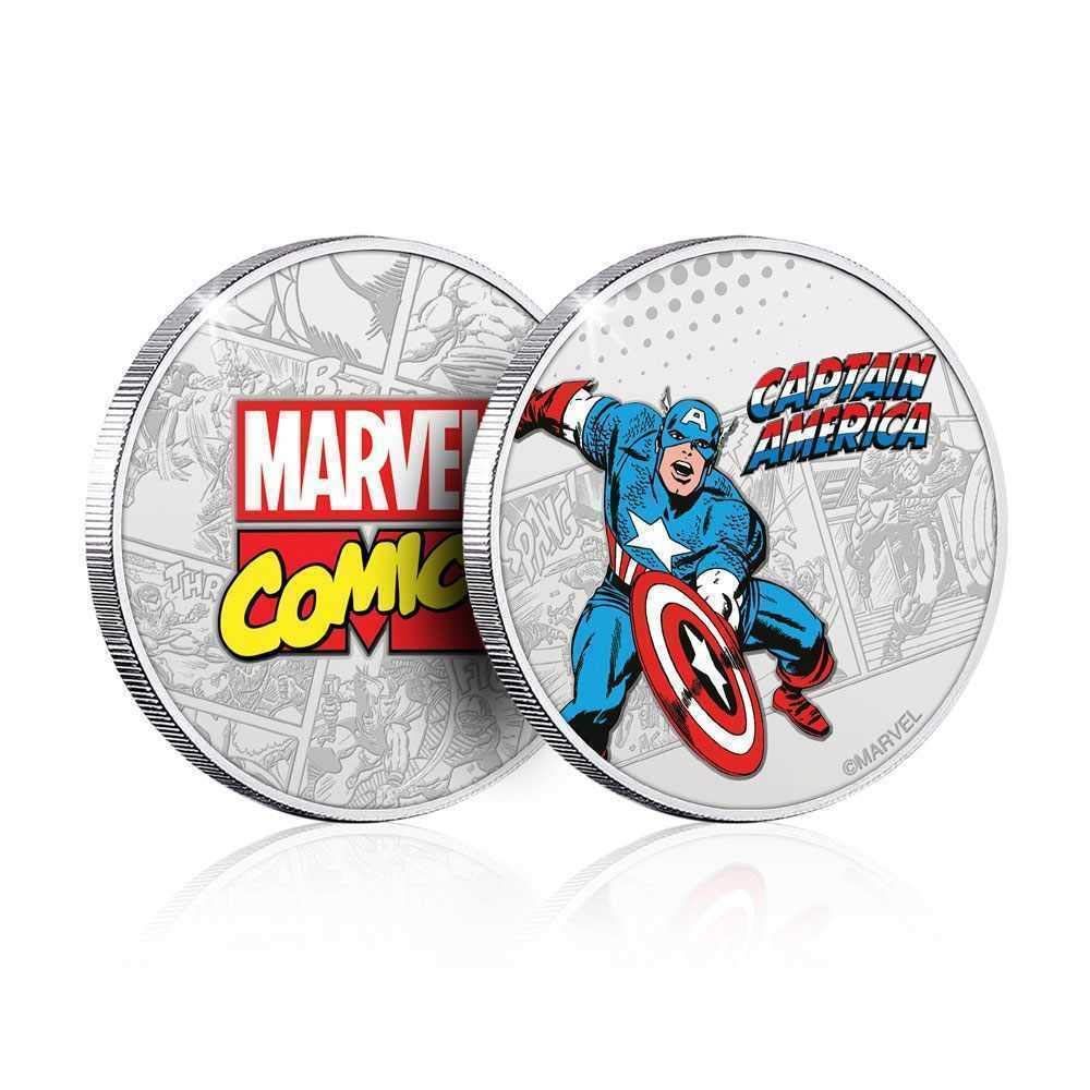 Coin Marvel Cap America