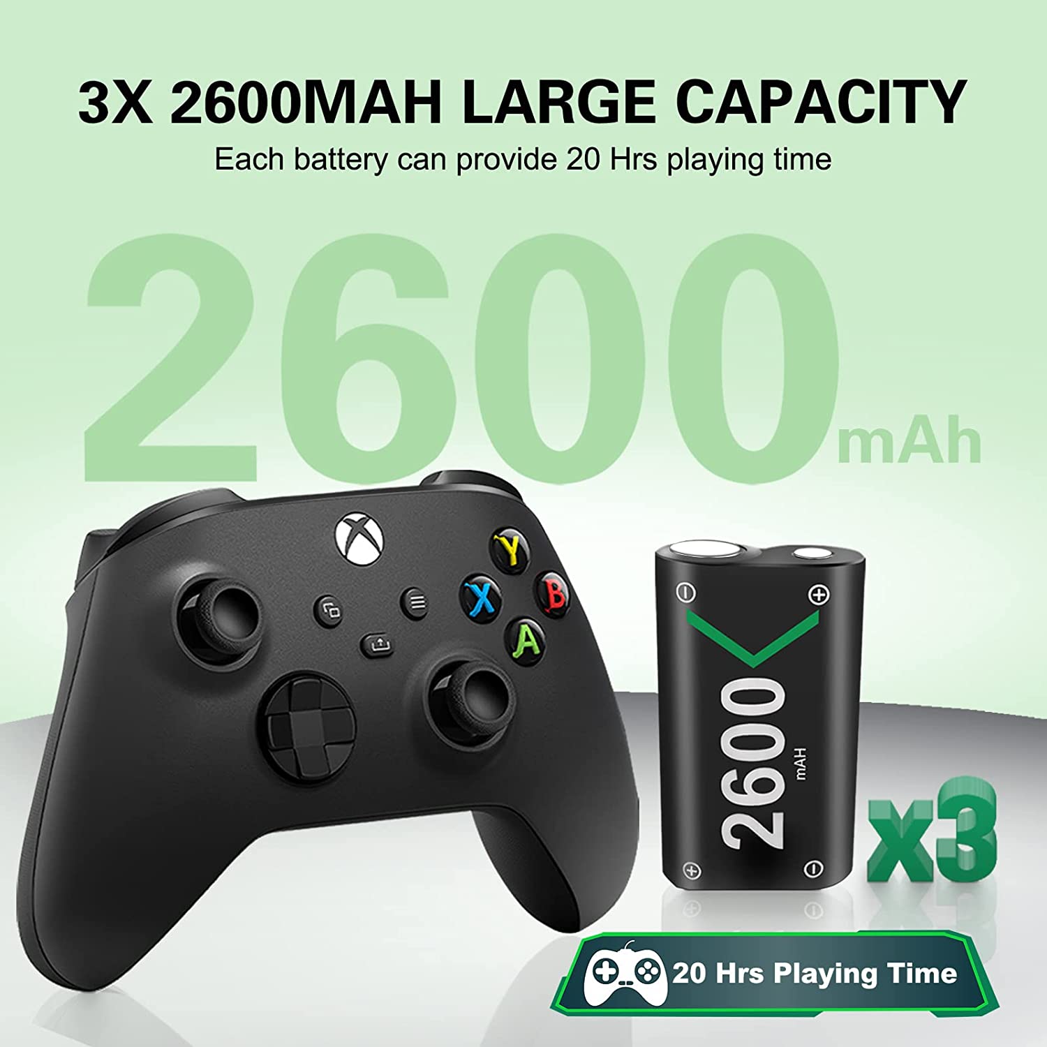 Stealth SX-C5 Single Play & Charge Battery Pack - White Xbox One