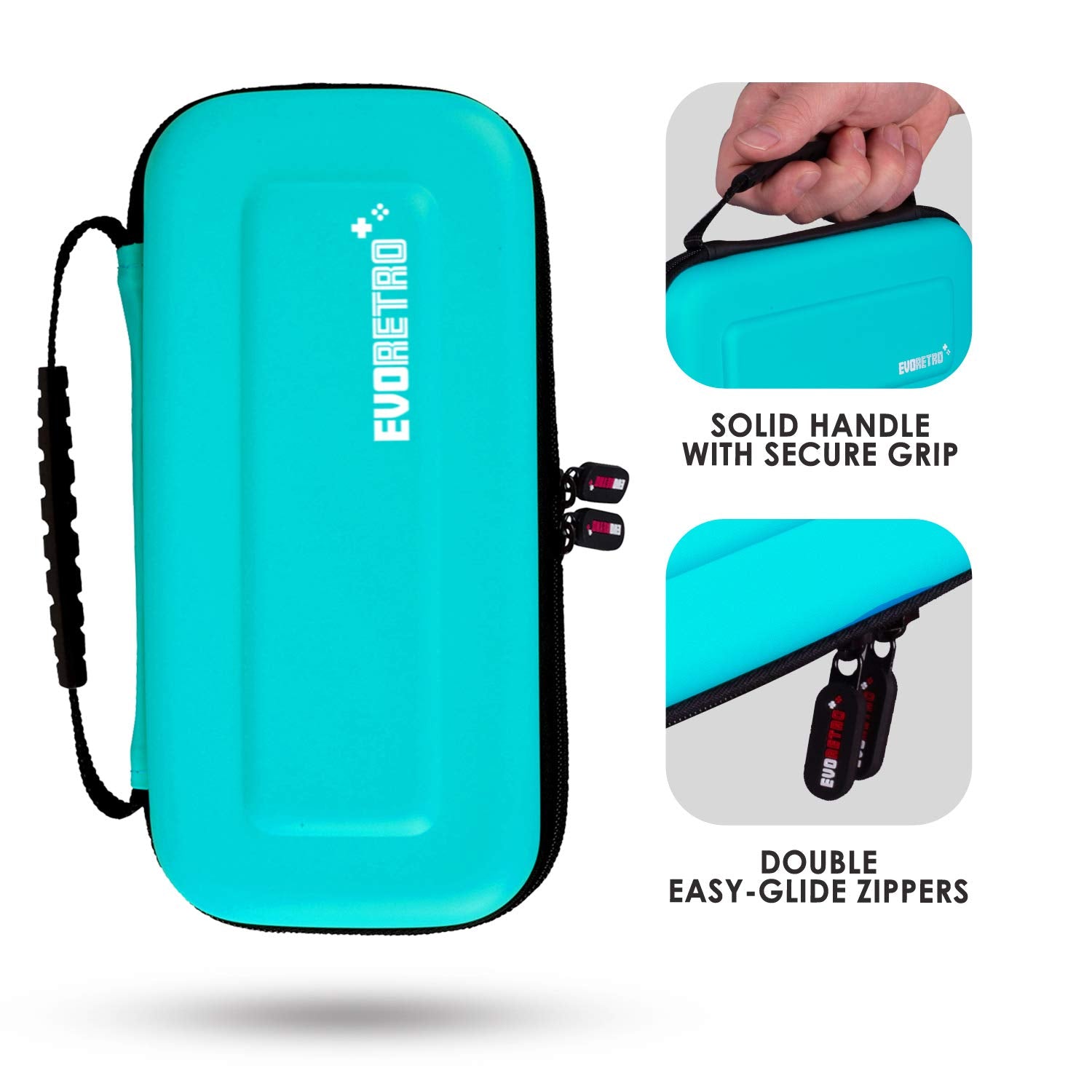 Stealth Travel Case for Nintendo Switch Lite (Turquoise)