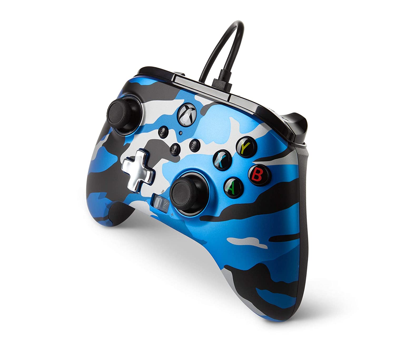 PDP Xbox Series X/S & Xbox One Wired Controller - Blue Camo