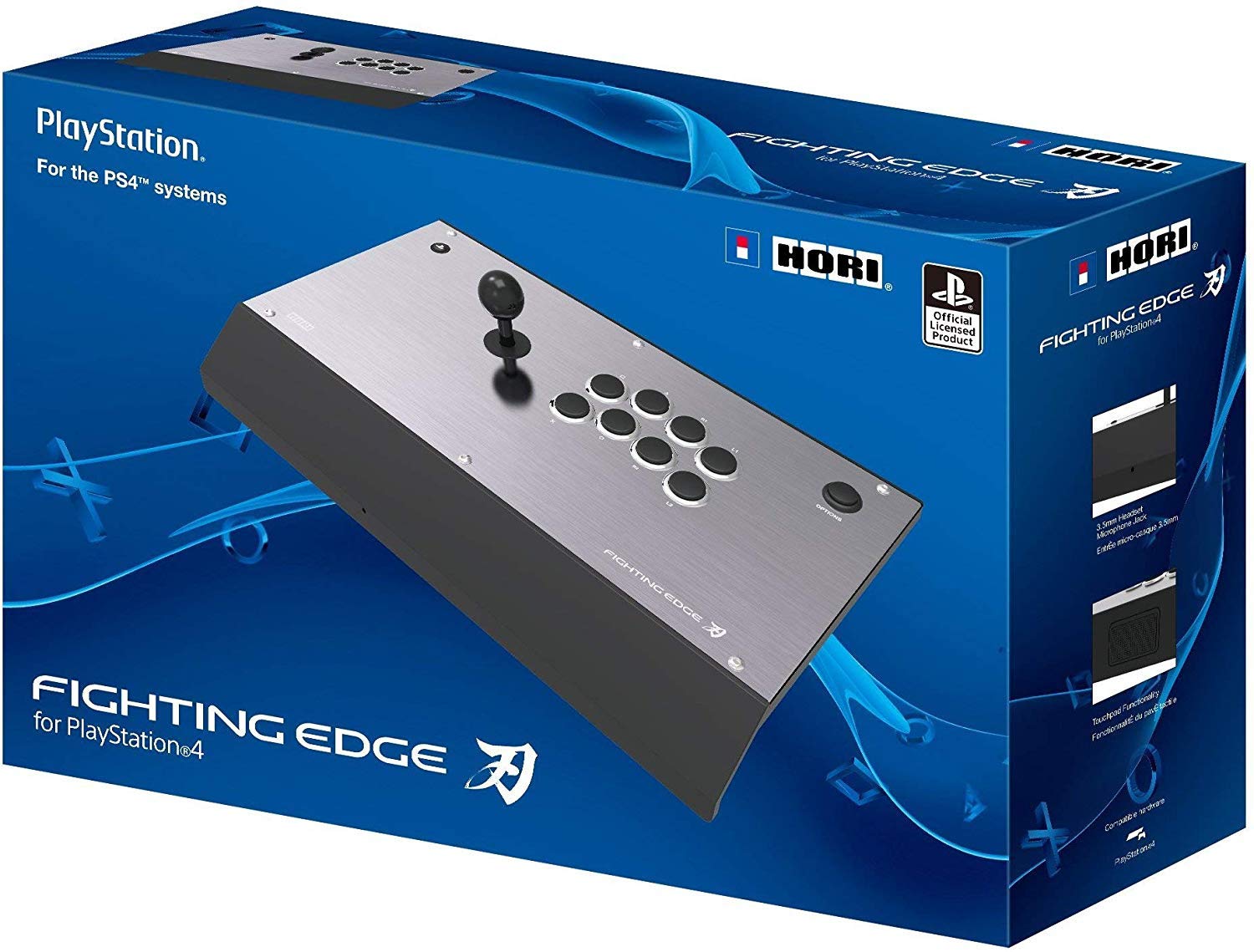 Hori Ps4-098e Fighting Edge For Playstation 4 Black