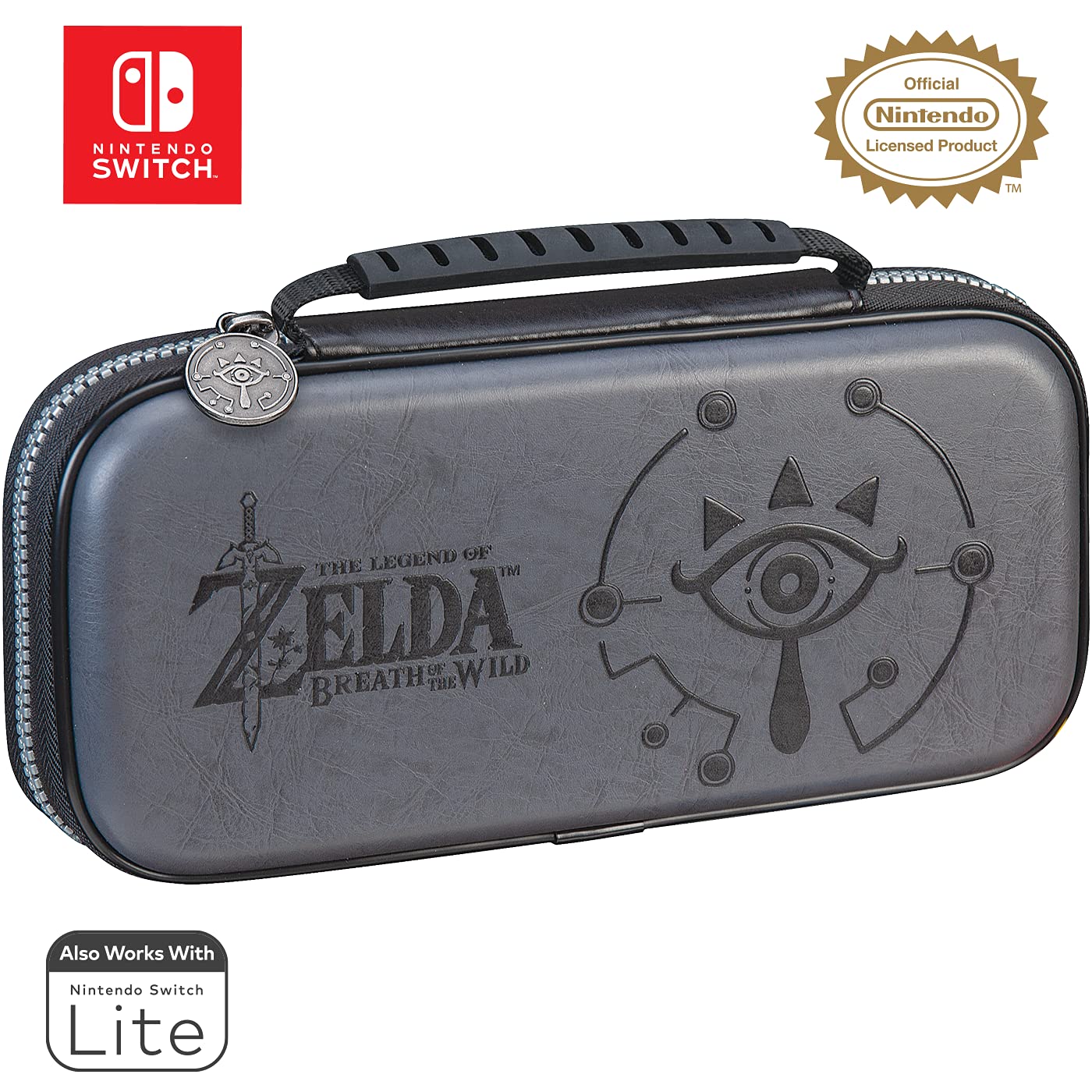Zelda Grey Switch Travel Case