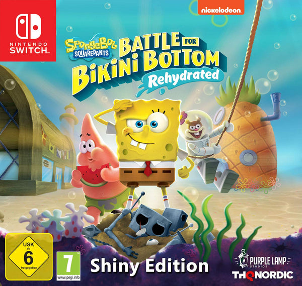 Spongebob Squarepants Battle for Bikini Bottom Rehydrated Shiny Edition Xbox One