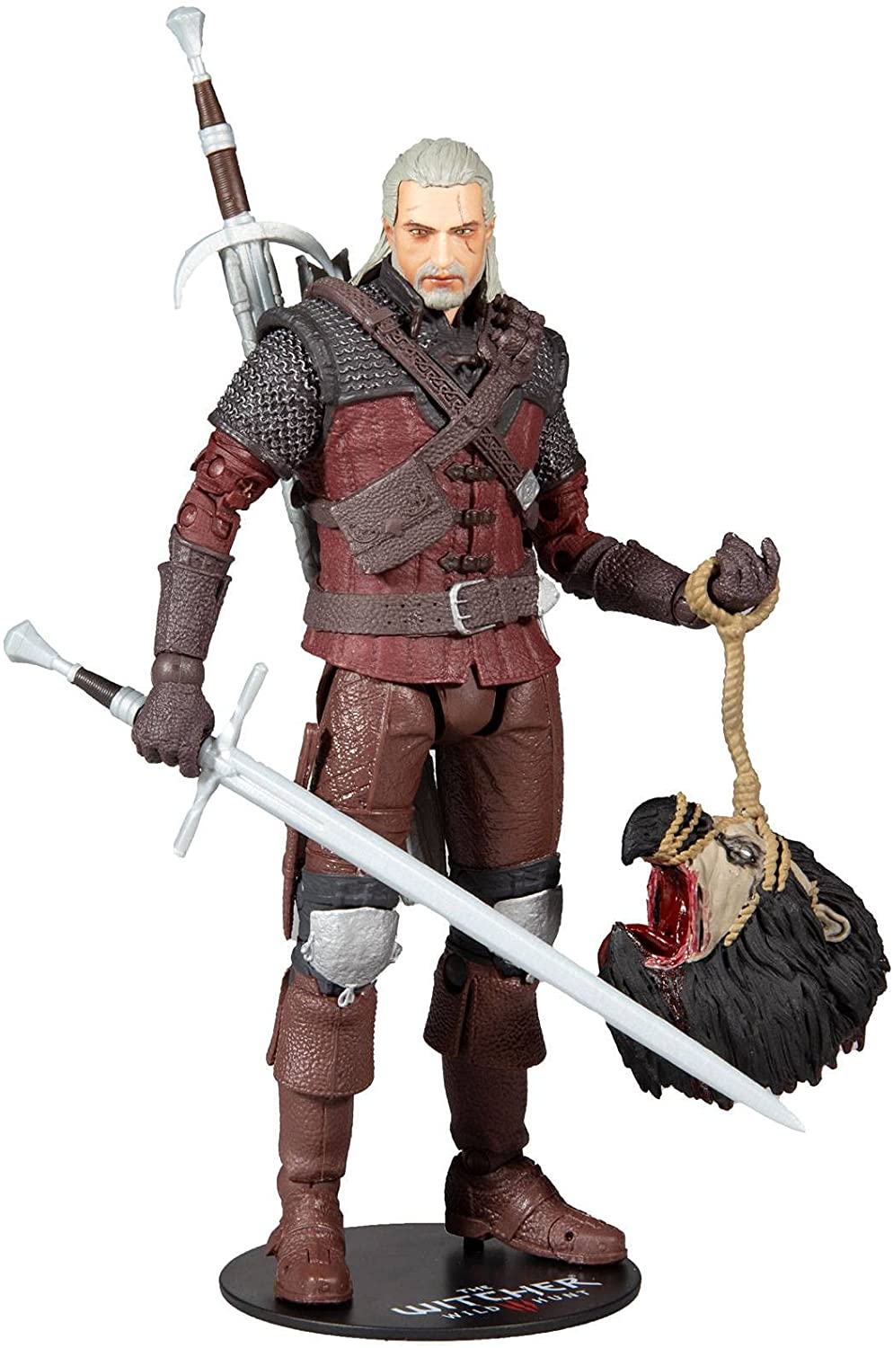 McFarlane Toys The Witcher Geralt of Rivia (Wolf Armor) Action Figure