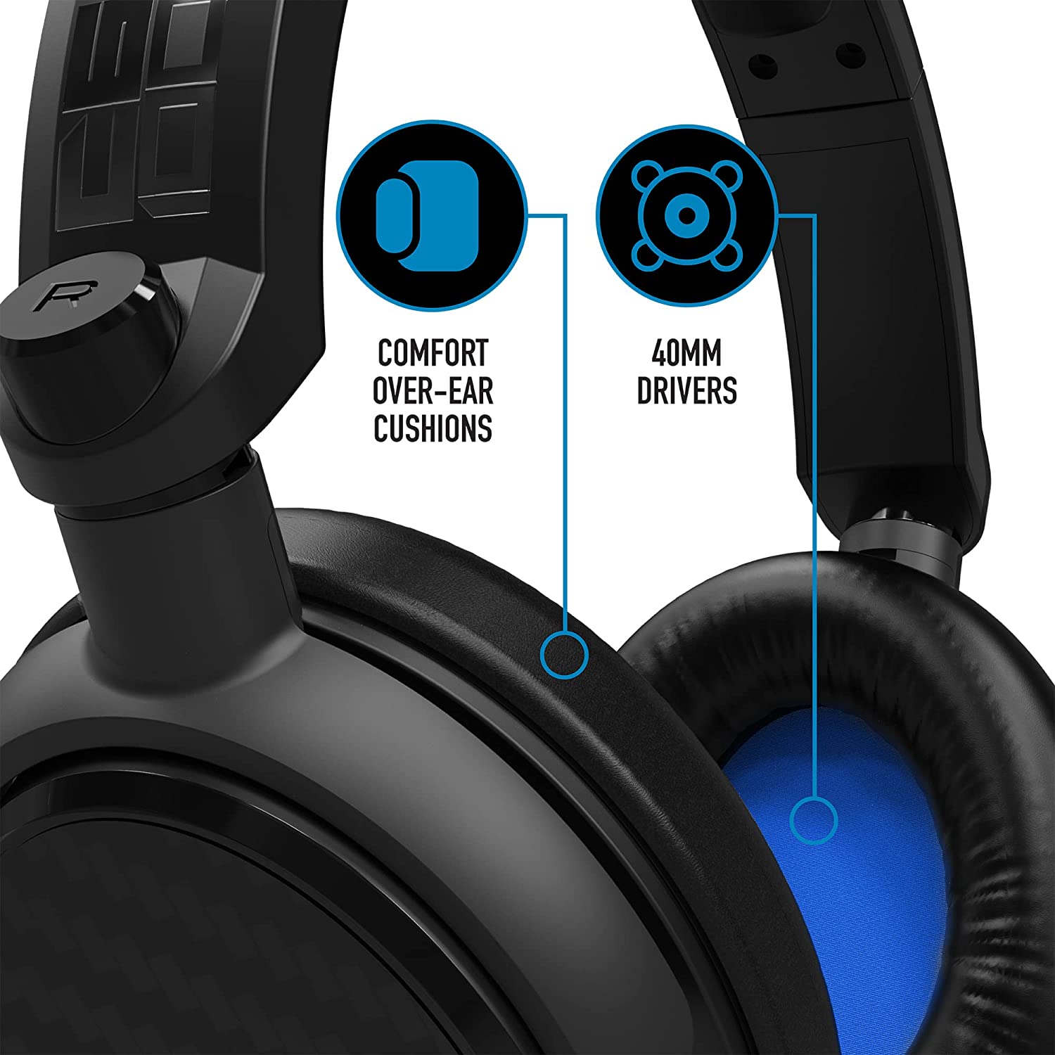 Stealth C6-100 Gaming Headset - Black/Blue