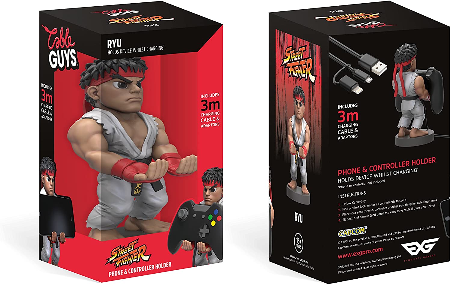 Street Fighter Ryu Cable Guy