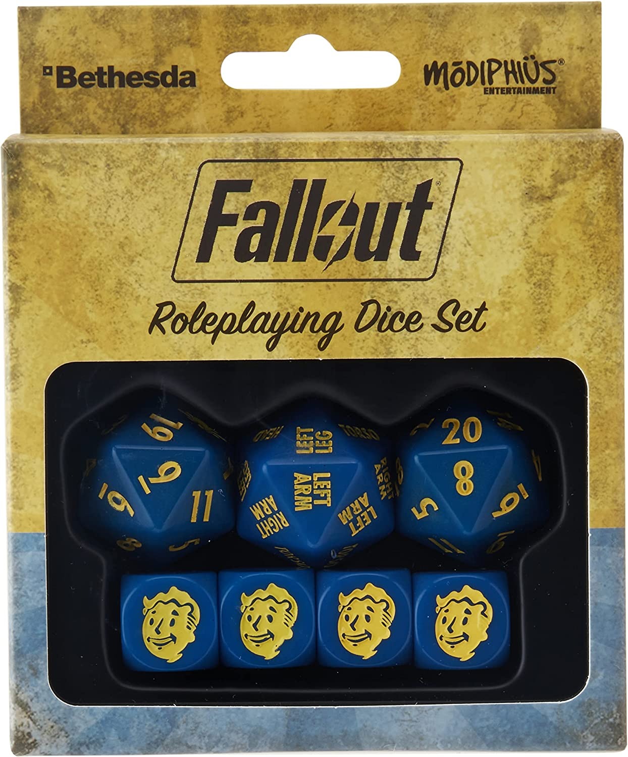 Fallout Rpg 2 D20 Dice Set