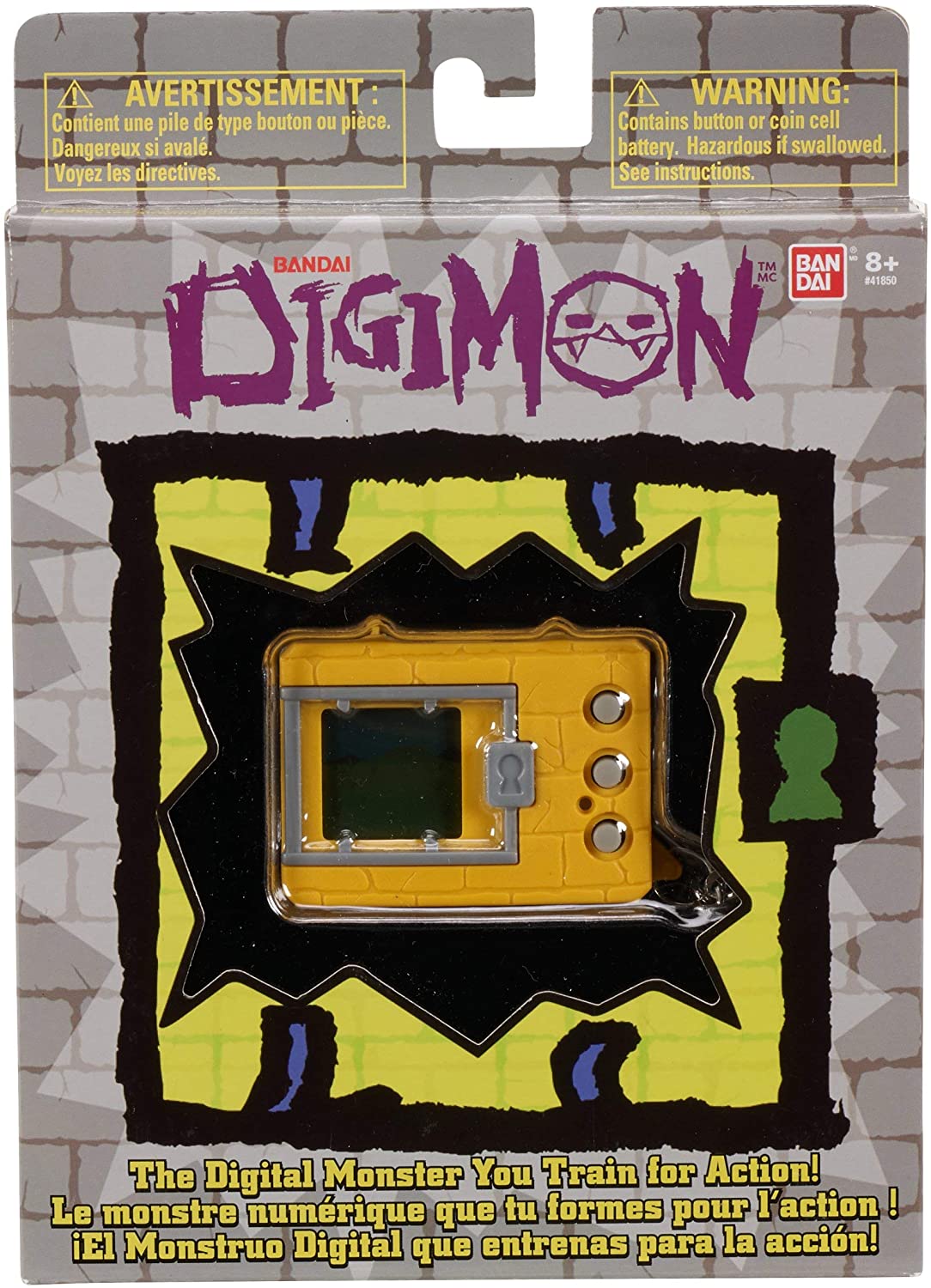 Bandai Original Digimon Digivice Virtual Pet Monster - Brick