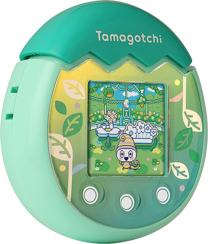Bandai Original Tamagotchi Pix Electronic Virtual Pet Machine Color Screen Interactive E-pet Game