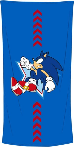 Sonic Modern Go Faster Towel