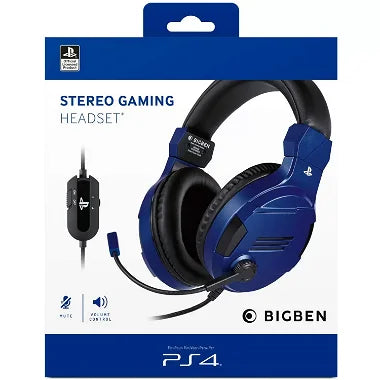 Shop Online The Premium Quality Blue Sony Official Headset | Buy Online Official Sony Licensed Stereo Gaming Headset For Ps4 - Buy Tech Today