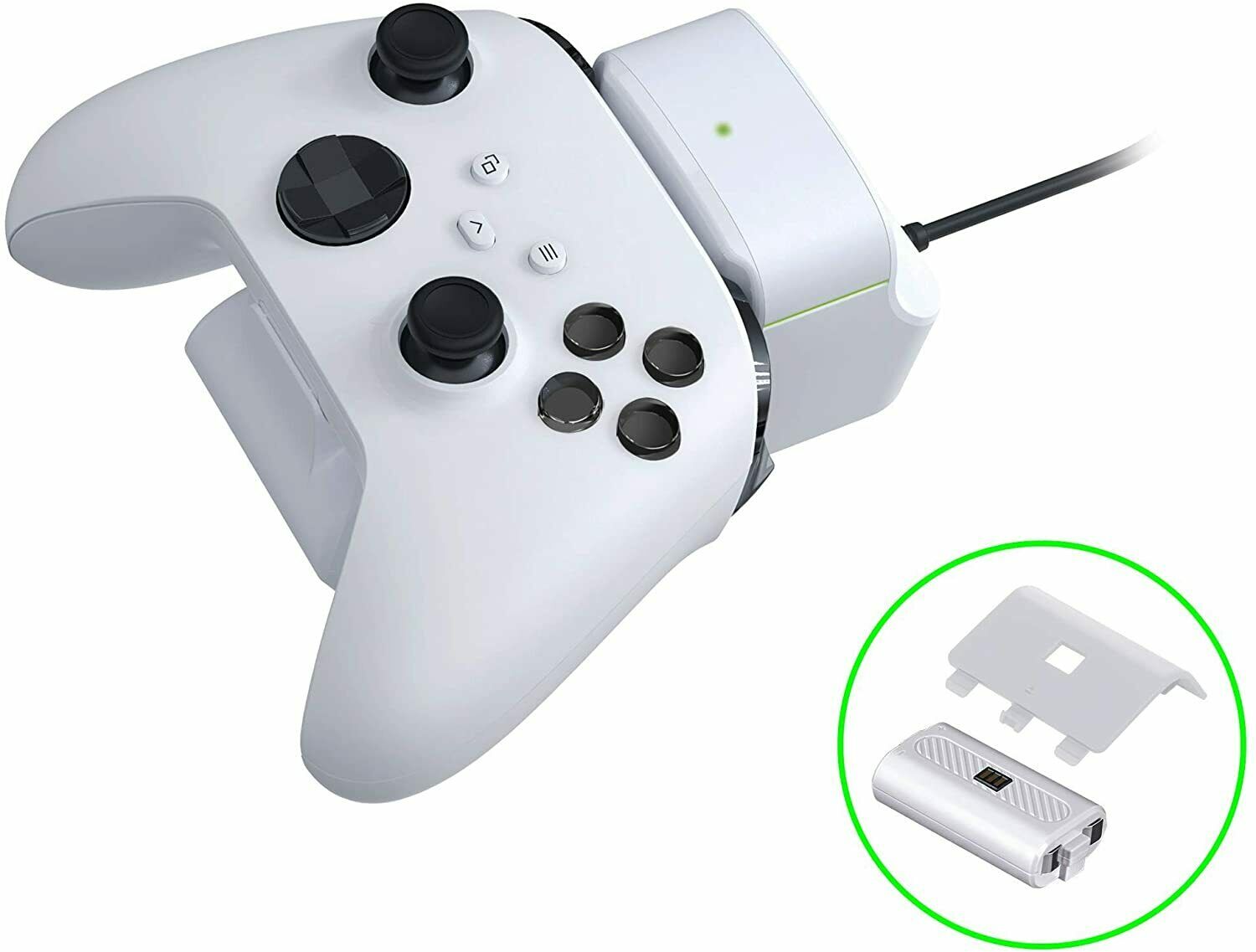 White Xsx Charge Dock