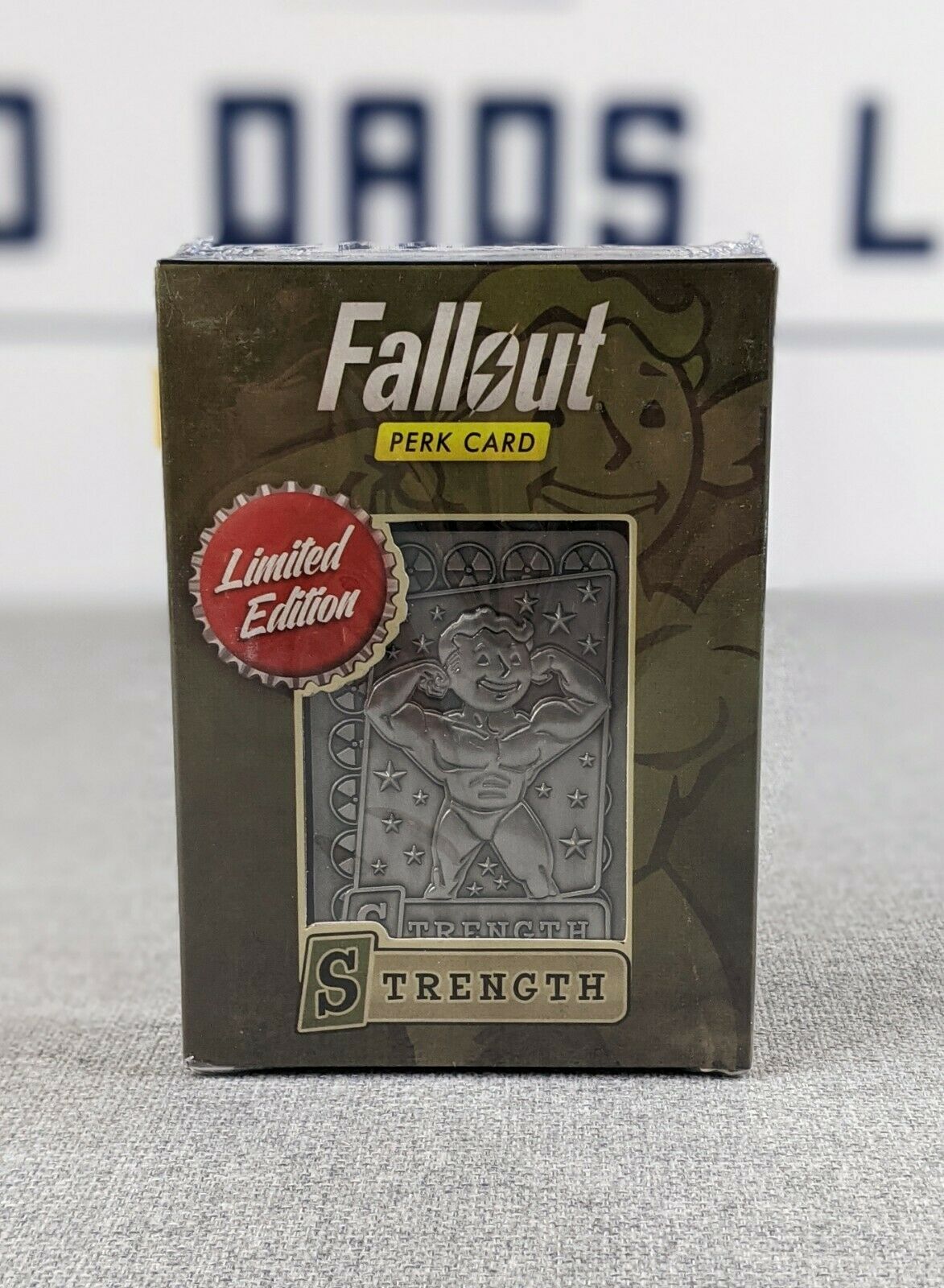 Fallout Strength Perk Card Limited Edition