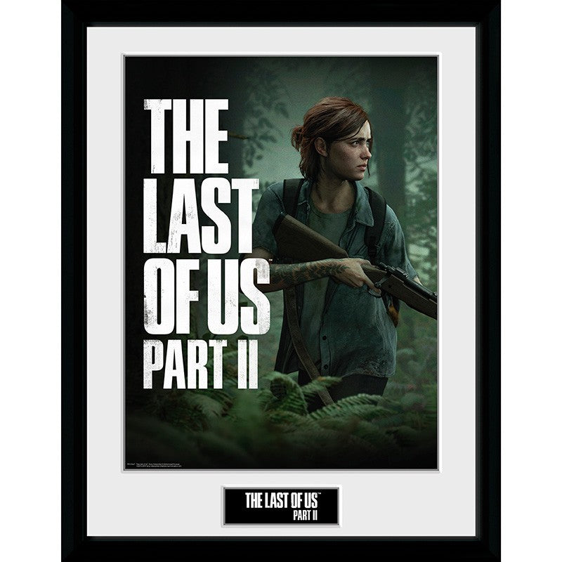 The Last of US Part II Key Art - Framed Collector Print